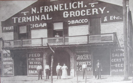 Franelich, Papa Nick Franelich Store, Old Mobile 1907